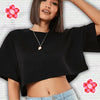 Y2K Navel Baring Crop Top