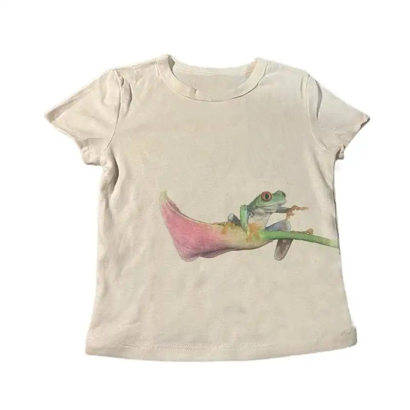 Baby Tee Printed Y2K Shirt