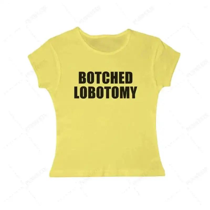 Botched Lobotomy Y2K Shirt