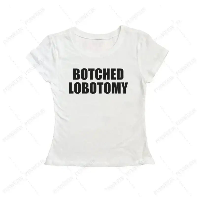 Botched Lobotomy Y2K Shirt