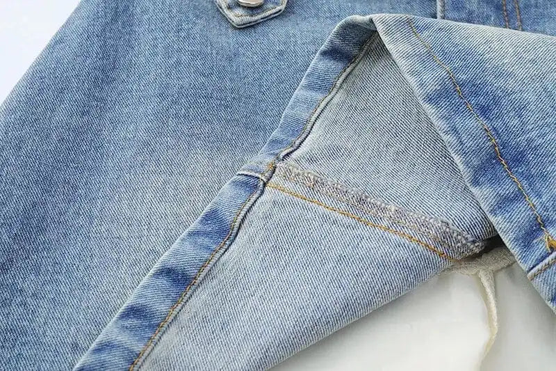 Denim Mini Skirt Y2K