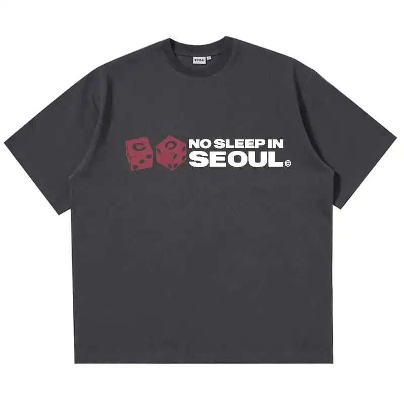 No Sleep in Seoul Y2k Shirt