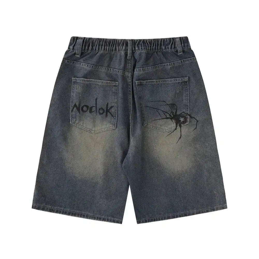 Spider Y2k Jorts