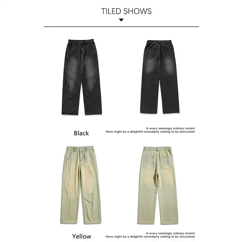 Straight Leg Y2k Jeans