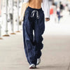Y2K Blue Track Pants