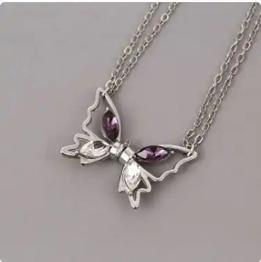 Y2K Butterfly Necklace