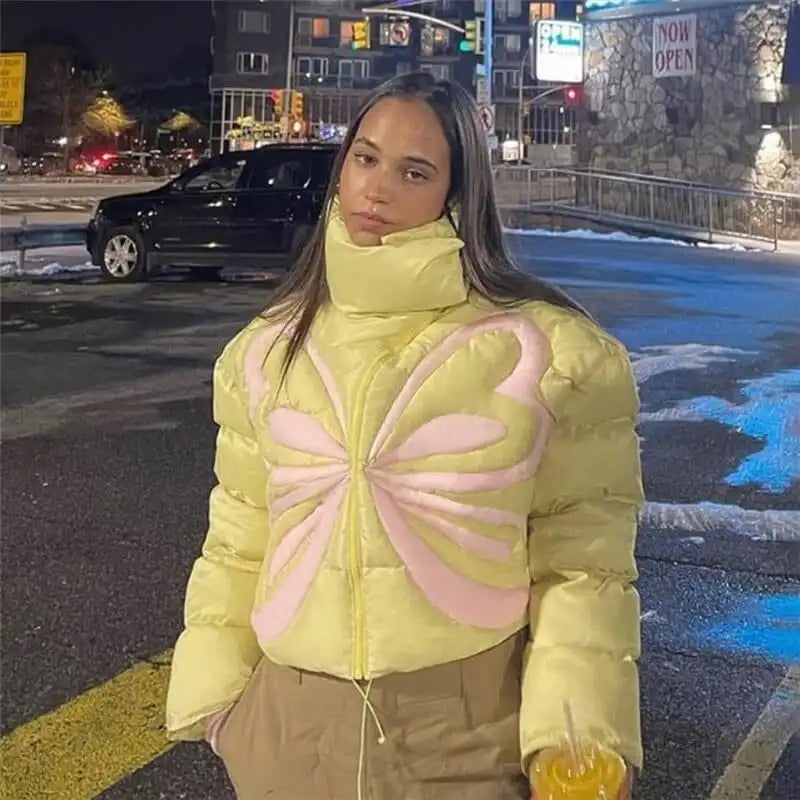 Y2K Butterfly Puffer