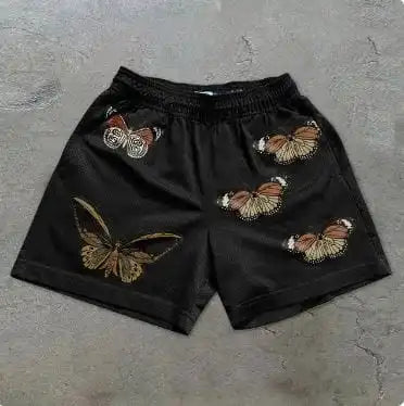 Y2K Butterfly Shorts