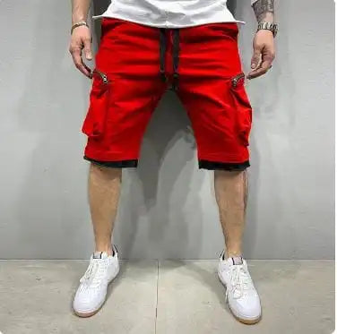 Y2K Capri Multi Pocket Shorts