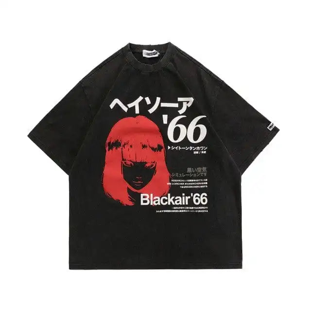 Y2K Cartoon Printed T-shirt