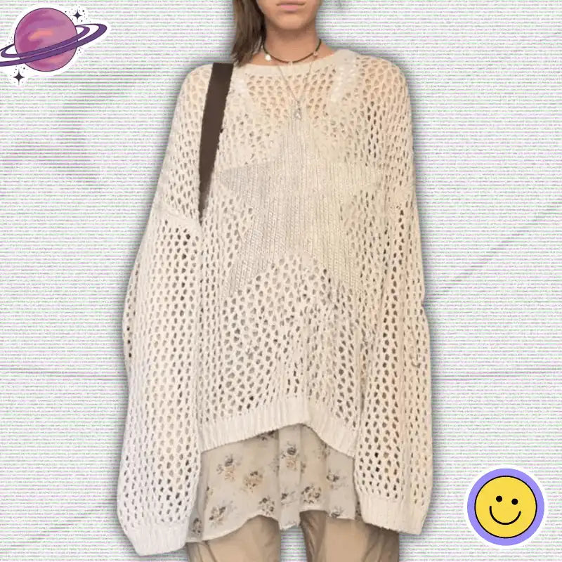 Y2K Crochet Sweater