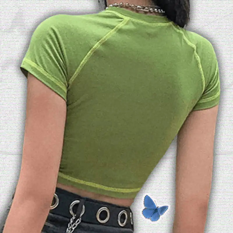 Y2K Crop Top