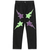 Y2K Embroidered Jeans