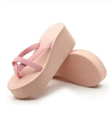 Y2K Flip Flop Platform Heels