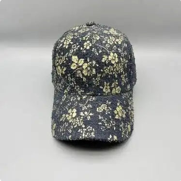 Y2K Floral Print Hats