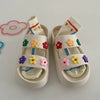 Y2K Flowered Sandals