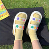 Y2K Flowered Sandals