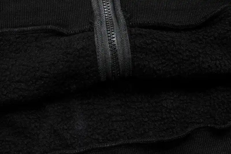 Y2K Full Zip Moon Star Hoodie