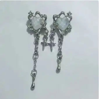 Y2K Heart Earrings