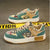 Y2K Leather Anime Sneakers