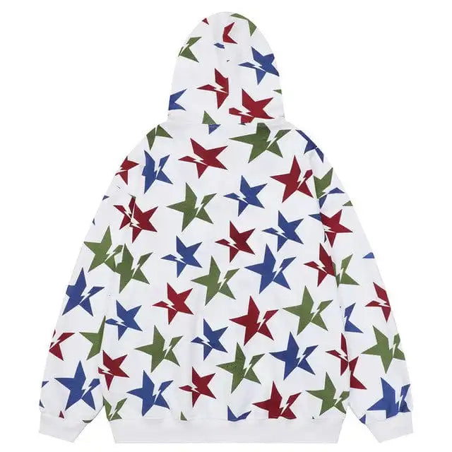 Y2K Lighting Star Hoodie