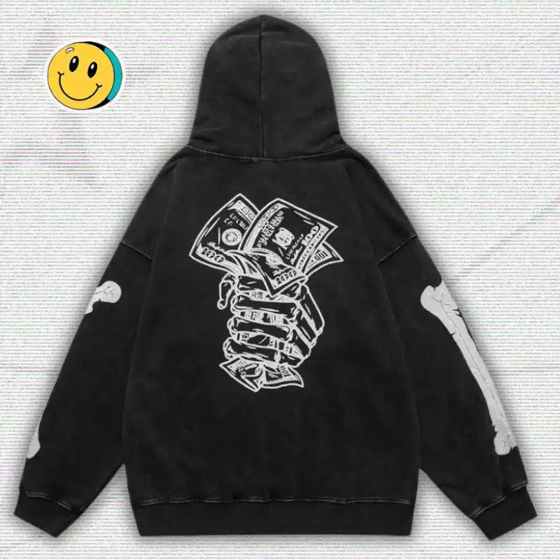 Y2K Money Heist Skelly Hoodie