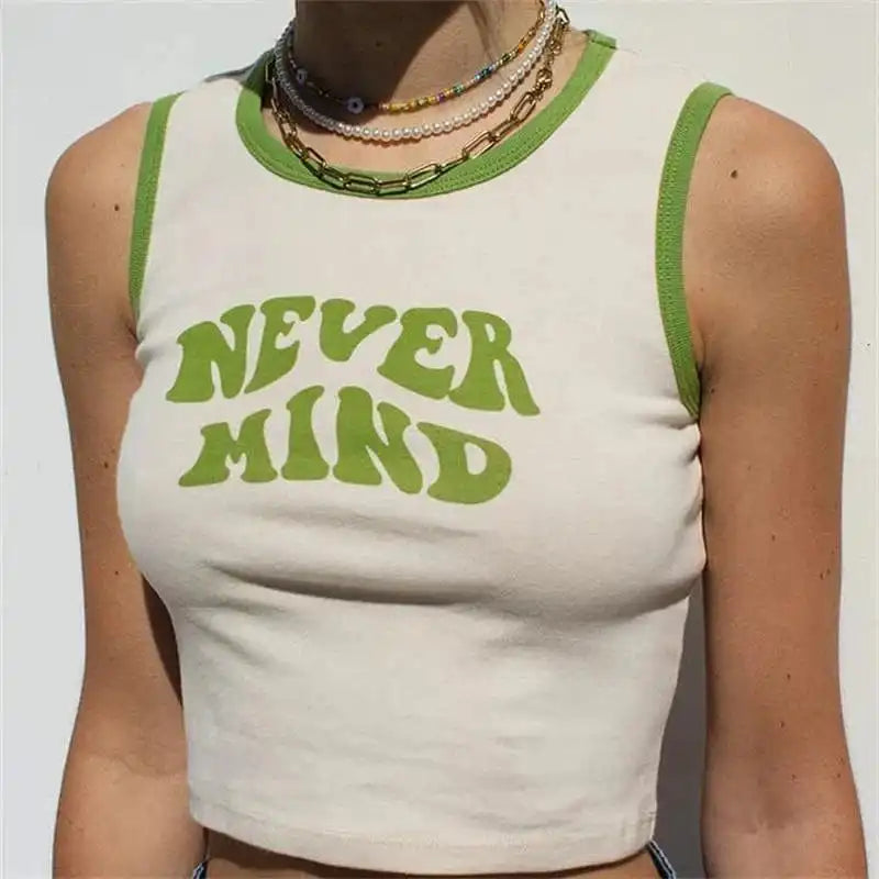 Y2K Never Mind Tank Top