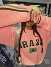 Y2K Oversized Brazil Sweatshirt