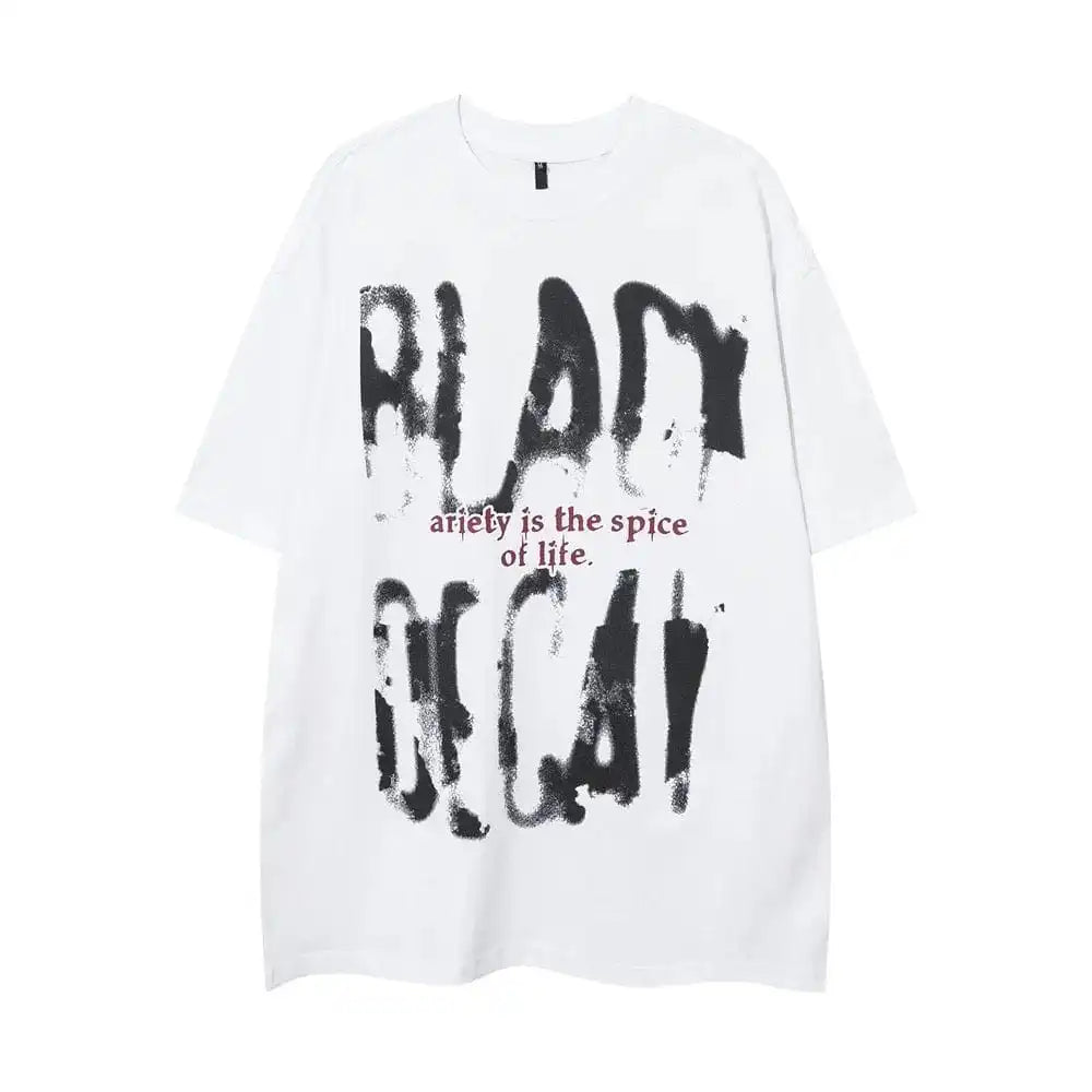 Y2K Oversized Graphic Tee