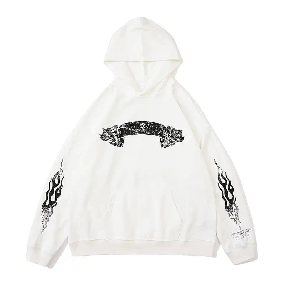 Y2K Print Hoodie
