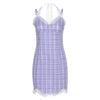 Y2K Purple Dress