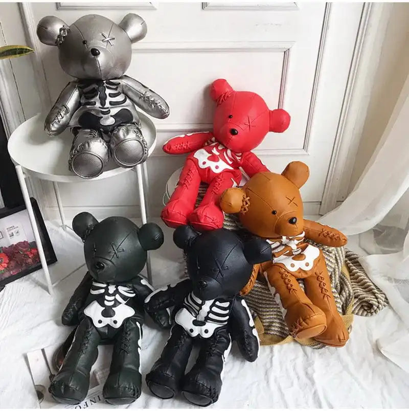 Y2K Skeleton Bear Backpack