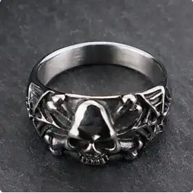 Y2K Skull Ring