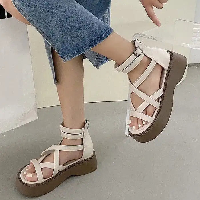 Y2K Thick Platform Sandals