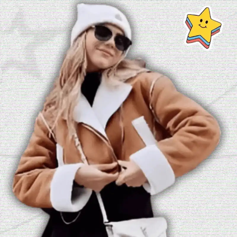 Y2K Thick Warm Lamb Jacket