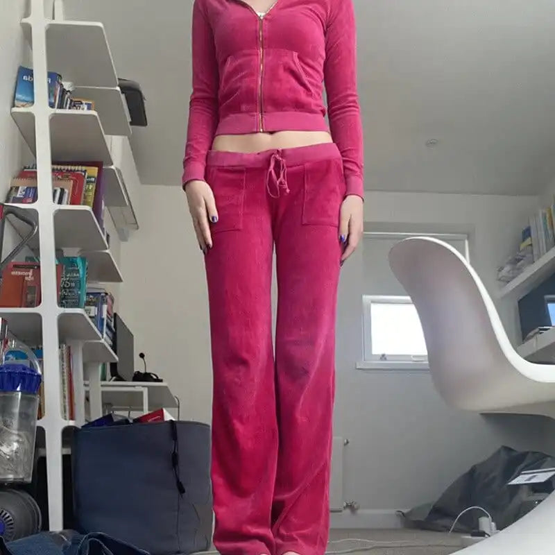 Y2K Velvet Pants