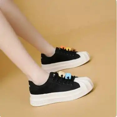 Y2K Vulcanized Canvas Sneakers