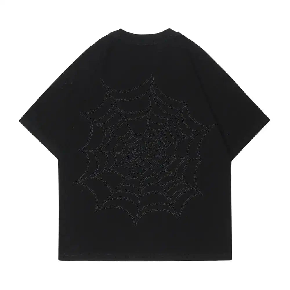 Y2K Web Flame Graphic Tee