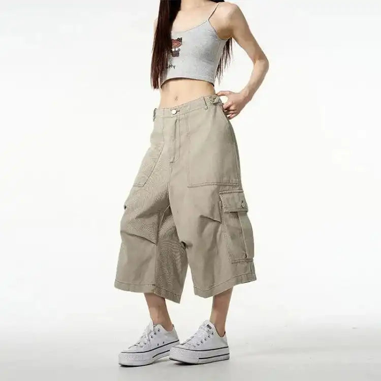 Y2k Baggy Cargo Shorts
