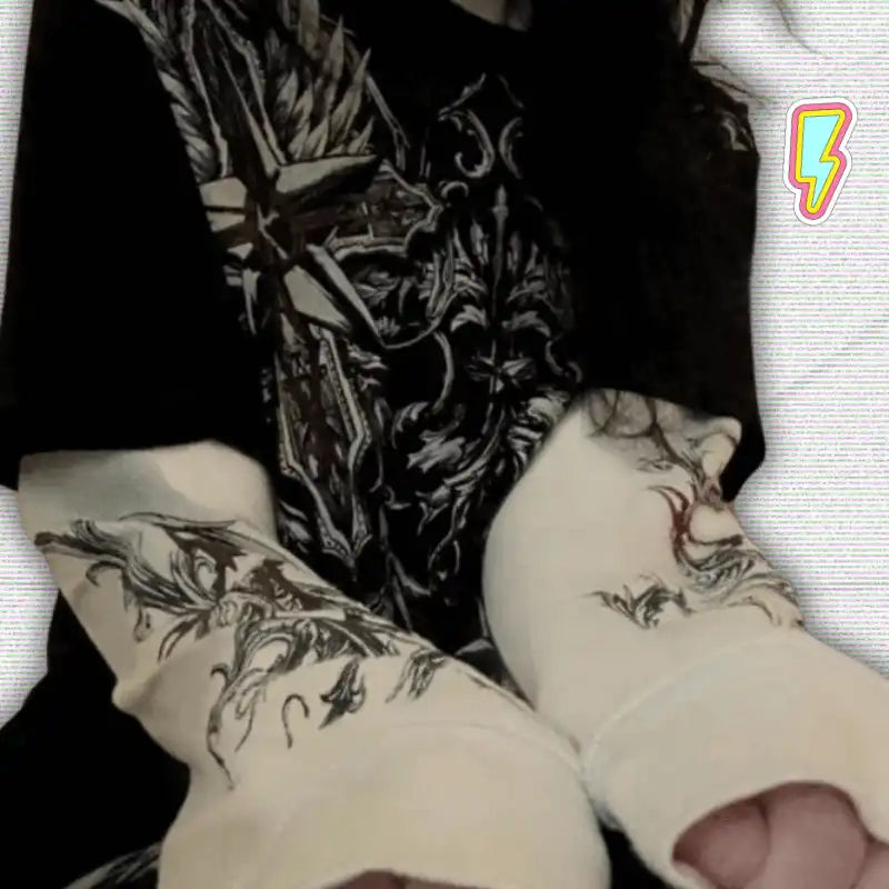 Y2k Long Sleeve Graphic Shirt