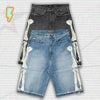 Y2k Skeleton Jorts